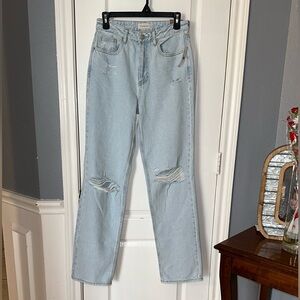 Pacsun women’s 90’s boyfriend high rise relaxed leg size‎ 26 light wash